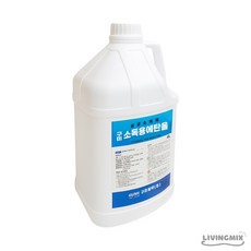 리빙믹스 알콜 에탄올 4L 소독용알콜, 1개