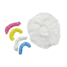 일회용 비닐헤어캡 헤어캡 위생모자 100p 색상랜덤