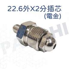 鋼瓶轉接頭 外螺紋 銅接頭 接2分管, 1個