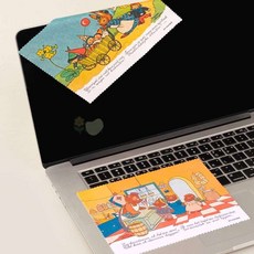 GM7 디자인 안경 수건 클리너천 폰닦기