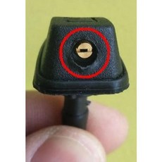 블랙 윈드실드 와이퍼 팬 미스트 워터 스프레이 노즐 후드 커버 와셔 체리 캐리 유야 이스타, 기본