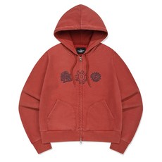 [리트리버클럽] SPIRAL HOOD ZIP UP [RED]