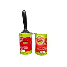 Scotch-Brite 隨手黏除塵滾筒, 1個, 分購1入價+1補充