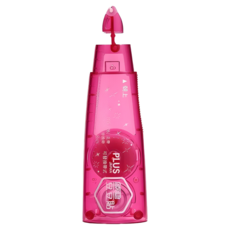 PLUS 豆豆貼 彩點膠帶 替帶 TG-724R TG-726R TG-728R 雙面膠, 粉色, 1個