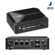 [젝스컴퍼니] 산업용미니PC miniBoo-J6412B 인텔J6412, JECS-J6412B, WIN10, 128GB, 8GB, 블랙
