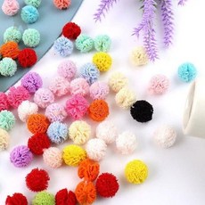 미니 조화 꽃 장식 코사지 만들기 재료 레드 핑크 옐로우 블루 혼합 컬러 이백개, 1개, 상세페이지 참조