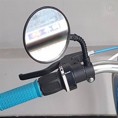 [하루셀렉] 자전거부품 자전거거울 자전거 자바라 백미러 후방거울 핸들형