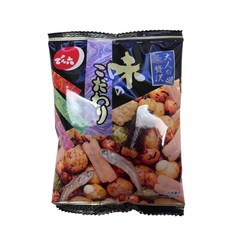 덴로쿠 아지노 코다와리 일본 믹스 안주 쌀과자, 1개, 88g