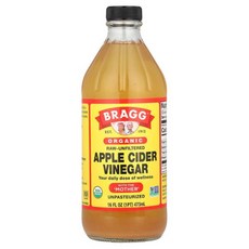 브래그 사과식초 유기산영양제 미국 유기농 애플사이다비니거 473ml, 1개