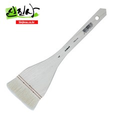 신진사 서예붓 민화 한국화 배접붓 바탕붓, 1개, 4호