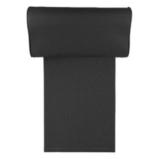 좌석 확장형 다리 받침 쿠션 사무실 여행용 인체공학적 허벅지, 1. Black