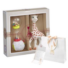 소피라지라프 기린 치발기 마라카스 딸랑이 기프트세트(0094), 단품, 1개