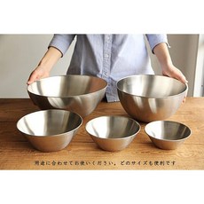 柳宗理 不鏽鋼調理盆 五件組, 1個