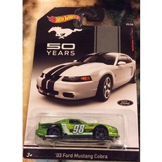 Hot Wheels 핫휠 Mustang 50 Years 05/08 - '03 포드 머스탱 코브라_151895