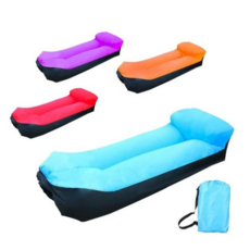 등받이에어매트리스 에어쇼파 야외침대 피크닉 캠핑 59000EA 1EA, 레드