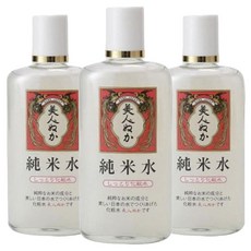 REAL 비진누카 순미 화장수 드라이 스킨, 3개, 130ml