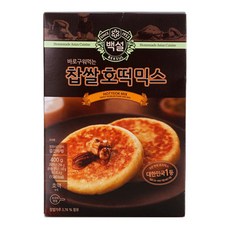 찹쌀호떡믹스400g/백설-10개, 400g, 10개