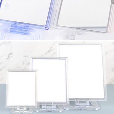 초아디자인 탁상 사각거울 사무실책상거울, 중