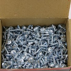 國標 十字 大扁頭 鉆尾絲自攻自鉆燕尾釘螺釘 大圓頭華司螺絲 M4.2, 4.2*13（一斤約310支）華司,半斤, 1個