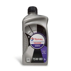 TOTAL TRAXIUM GEAR 8 75W-80 手動變速箱油 API GL-4認證，提升換檔順暢度，延長變速箱壽命, 1個, TRAXIUMGEAR8