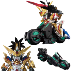 SD 월드 삼국창걸전 유비 유니콘건담 트리니티 바이크 프라홈런너오프너, 1개