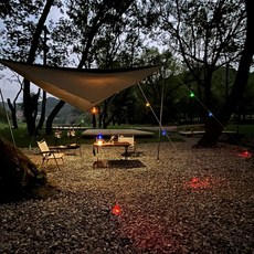 하라 LED 스트링가드 캠핑안전용품 고리형LED 야간산책, 그린