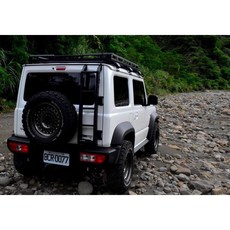 WMD STYLE New Jimny JB74 專用鋁合金後梯, 詳見包裝