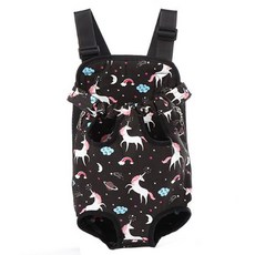 소프트 애견 가방, 블랙L, 1개