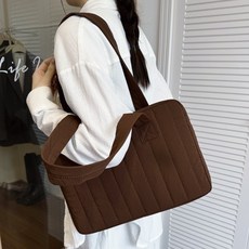 러프룸 숄더백 누빔 노트북 파우치 가방