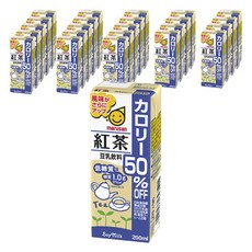 marusan 丸三 熱量減50%紅茶豆乳飲料, 24入, 200ml