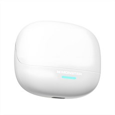 無線藍牙耳機（Hi-Fi高傳真音質 / 入耳式設計 / 藍牙5.4版本）, 白色, Monster Maxstar MQT52