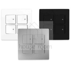 살림방 4구 전원스위치 스위치커버, 아이보리