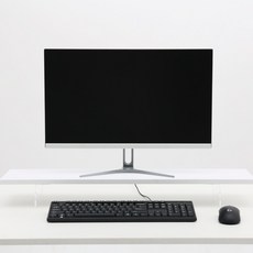 디오니 높이조절 모니터 스탠드 받침대, 화이트