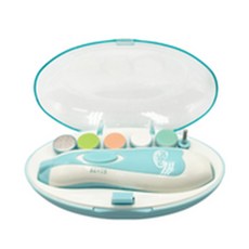 nac nac 嬰兒電動磨甲器套裝, 藍色, 1個