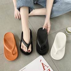 플랫폼 키높이 쪼리 샌들