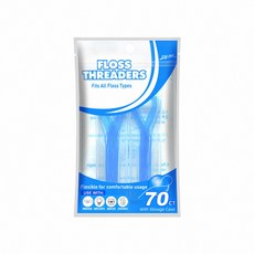 牙線穿引器 牙套假牙專用 【178小舖】牙齒矯正用 牙橋穿引線 矯正牙線 牙套牙線 矯正牙線棒 牙套用牙線, 1套