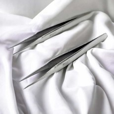 미세 수술용 전자핀셋 직선형 11cm (11-412-11) 포셉 정밀핀셋 의료용기구 의료용가위 의료용집게, 기본, 기본, 1개