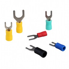 압착y단자, 20개, 레드