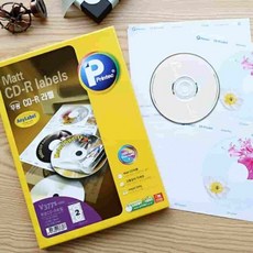 CD DVD 라벨 20매 잉크젯용 CD굽기 병원CD CD디자인 CD만들기, 1개, 상세페이지 참조