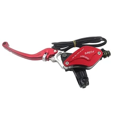 유압 펌프가 장착된 M10 전기 자동차 디스크 브레이크 상부 펌프 Citycoco 수정 액세서리 부품용 핸들 레버, left, 1개