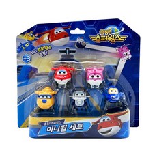 출동슈퍼윙스 아동용 미니휠 5종 세트, Mixed colors, 4개