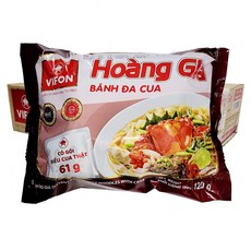 베트남 반다꾸아 비폰 쌀국수 꽃게맛 BANH DA CUA, 16개