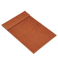 皮革資料夾 簽約板 單板夾 A4文件板夾 書寫墊板 畫板 086, 1個, 棕色 O, 棕色
