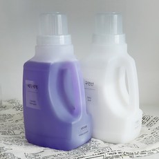 벨로시오 세제 리필 소분용기 1L 2P + 라벨지 세트, 1개