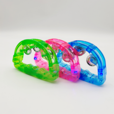 LED 탬버린 짤랑이 노래방 MT 행사용품, 1개