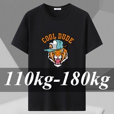 남자 빅사이즈 반팔티 여름 루즈핏 반팔티 순면100% 5XL 6XL 7XL 여름 상의 남성 쿨티셔츠 반팔