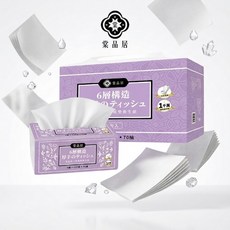 榮品居 抽取式衛生紙 六層構造 70抽, 1個, 棠品居 六層衛生紙 一串6包