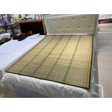 침대용 대자리 돗자리 거실 대나무 통풍 카페트 여름용, 0.5m 폭 x 1.8m 길이