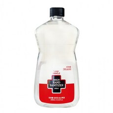 리필용 미라클 액상 손소독제 액체타입 1L / 500ml 에탄올 70% 손소독기계 리필 뿌리는 소독제, 1개