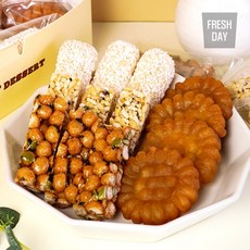 [한과명인] 전통 우리밀 한과 MZ세트, 약과 오란다, 1박스, 520g